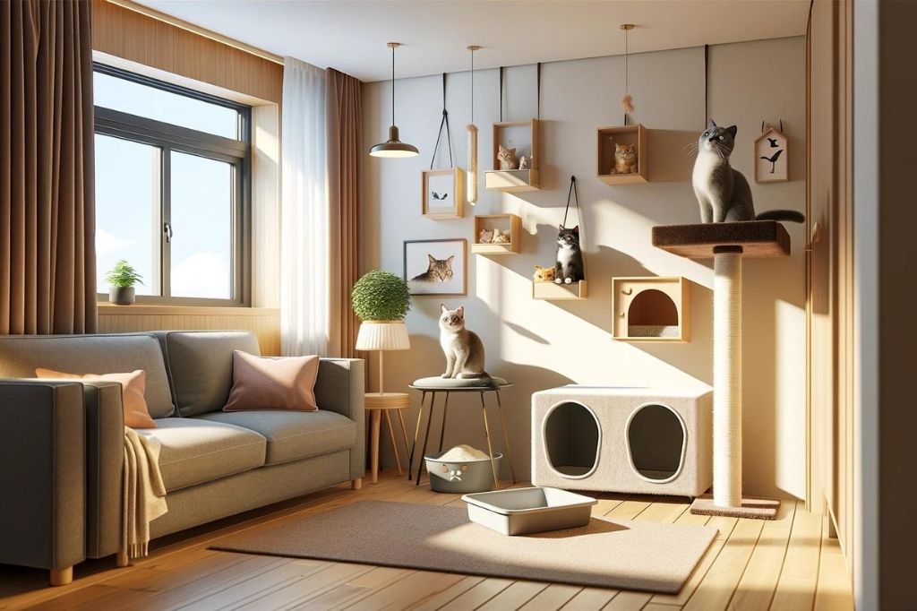How to Create a Cat-Friendly Living Space in a Small Apartment